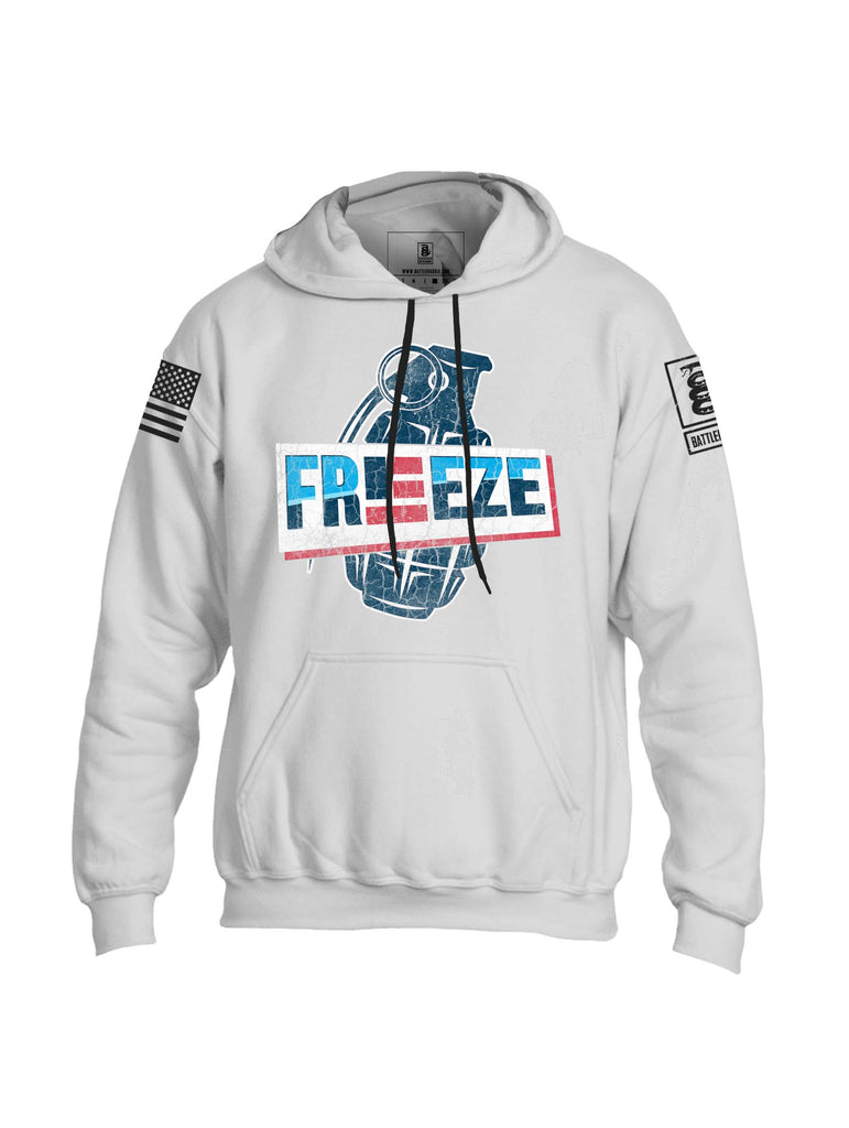 Battleraddle Freeze Grenade Mens Blended Hoodie With Pockets