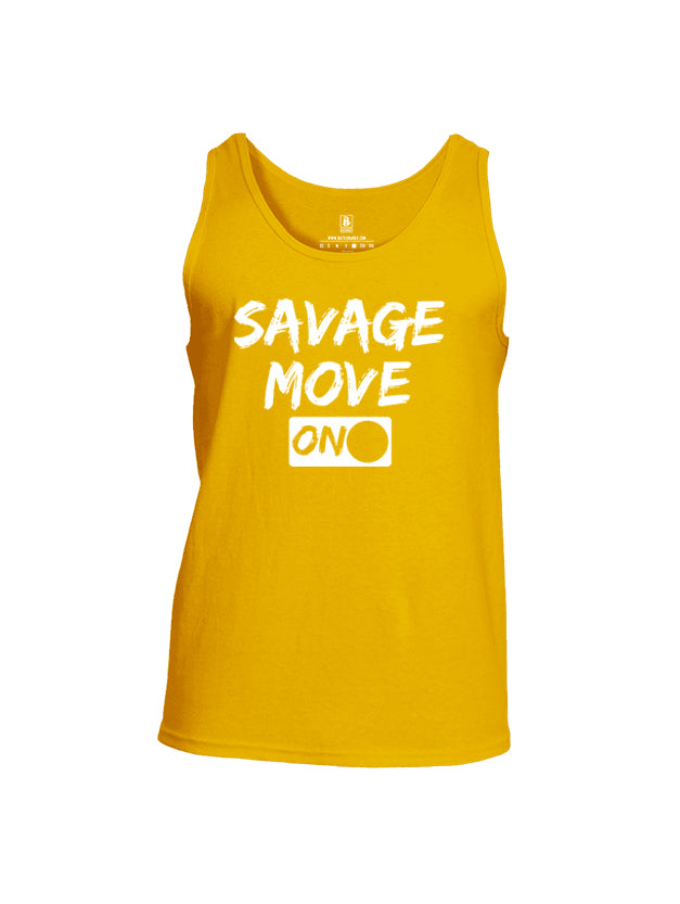 Battleraddle Savage Move On Mens Cotton Tank Top