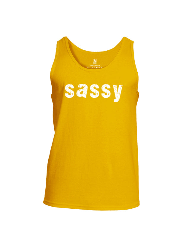 Battleraddle Sassy Mens Cotton Tank Top