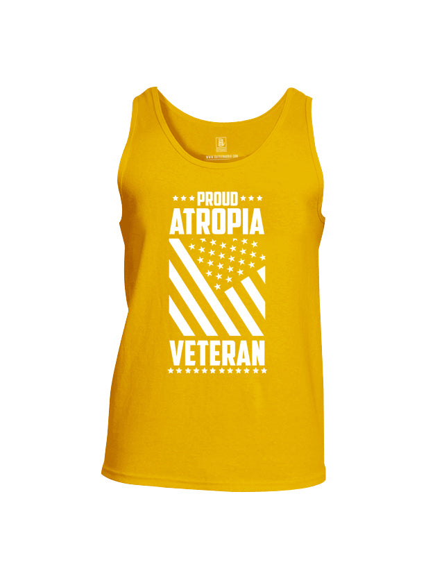 Battleraddle Proud Atropia Veteran Mens Cotton Tank Top