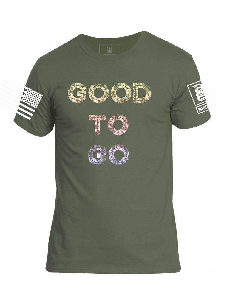 Battleraddle Good To Go Mens Crew Neck Cotton T Shirt