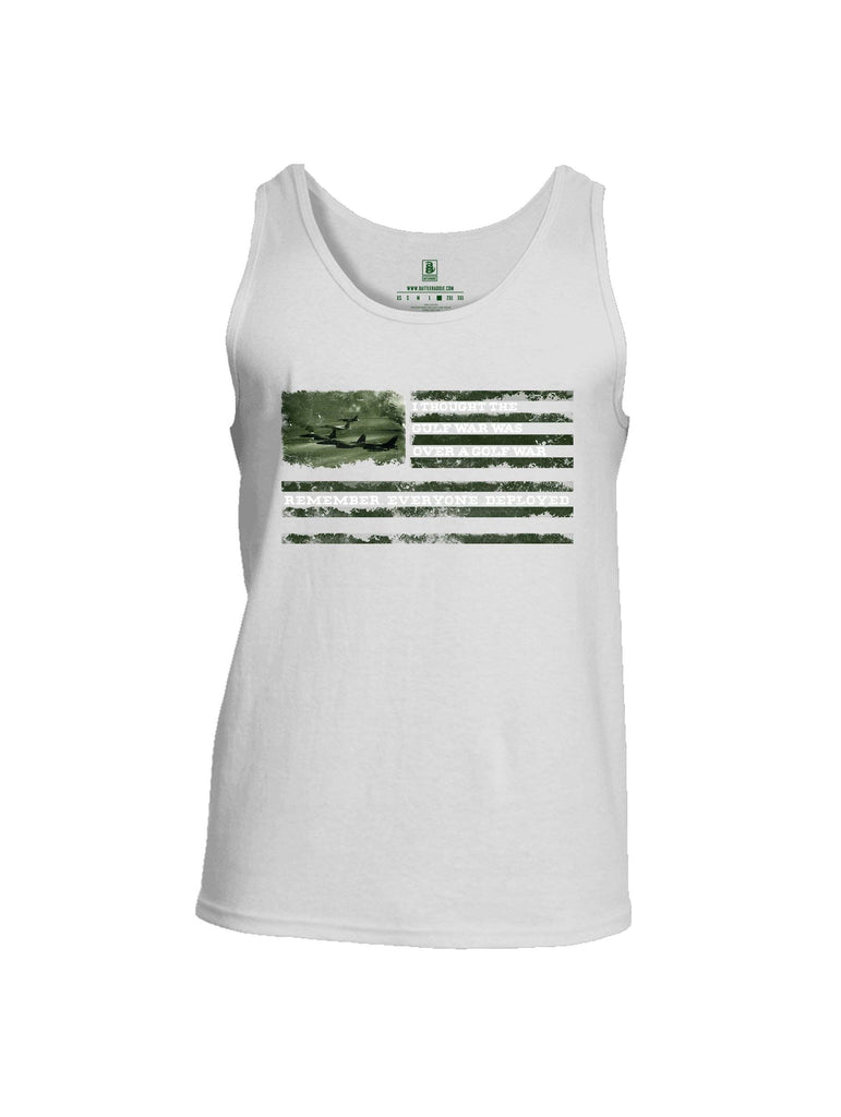 Battleraddle I Thought The Gulf War Was Over A Golf War Remember Everyone Deployed Mens Cotton Tank Top shirt|custom|veterans|Apparel-Mens Tank Top-Cotton