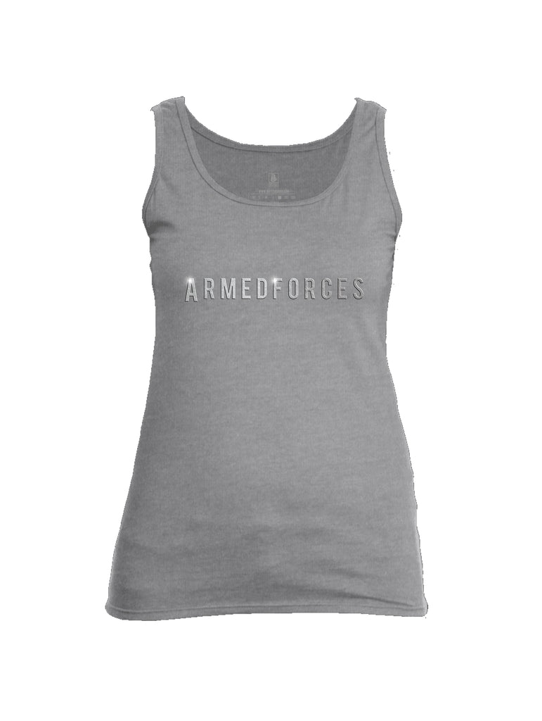 Battleraddle Armedforces Superpatriot Womens Cotton Tank Top