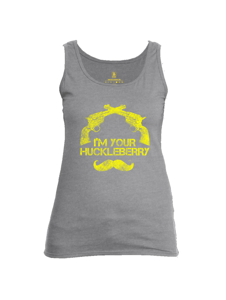 Battleraddle I'm Your Huckleberry Womens Cotton Tank Top