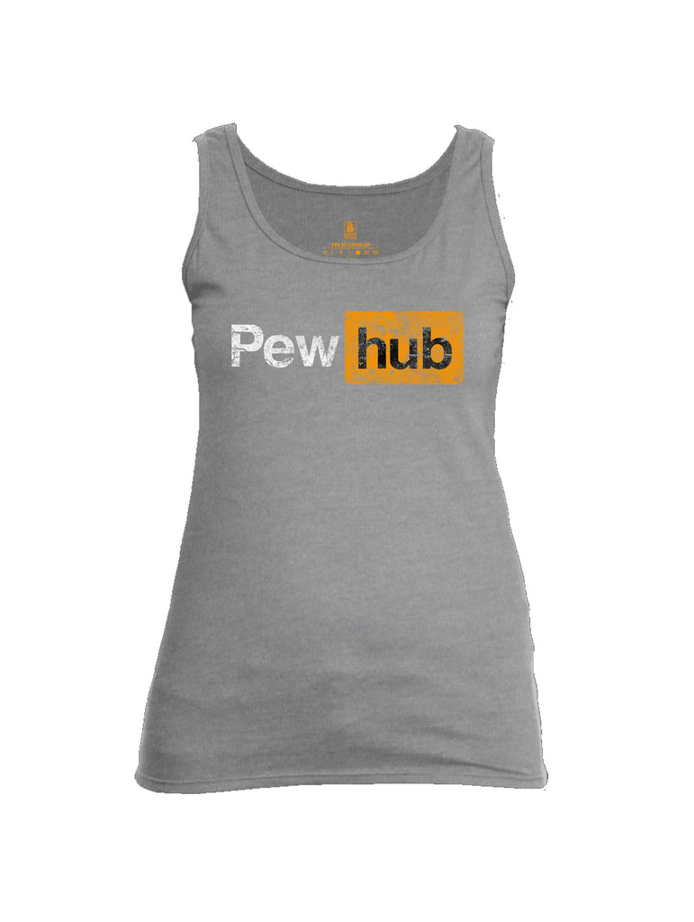 Battleraddle Pew Hub Womens Cotton Tank Top