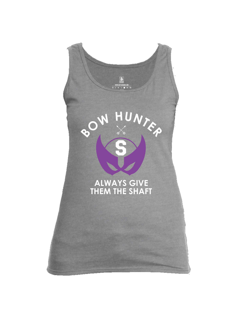 Battleraddle Bow Hunter Always Give Them The Shaft Womens Cotton Tank Top