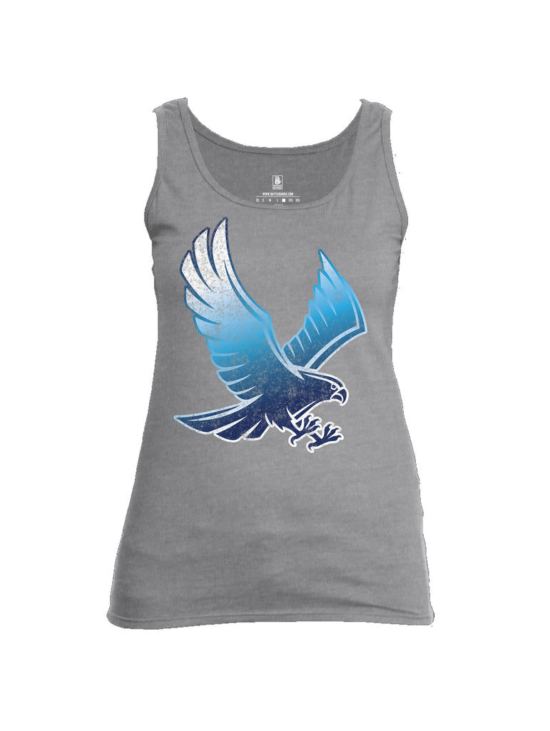 Battleraddle Blue Falcon Fuckin Buddies Over Since 1776 Womens Cotton Tank Top