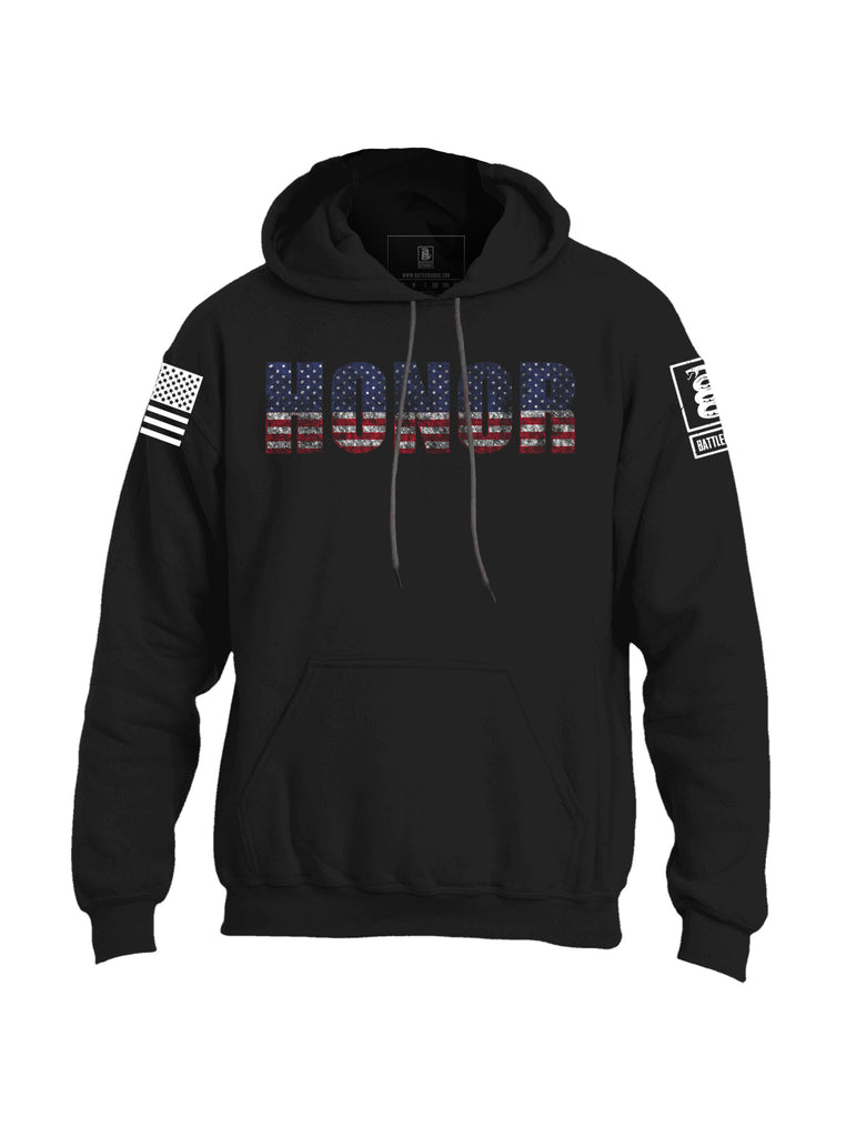 Battleraddle Honor Mens Blended Hoodie With Pockets