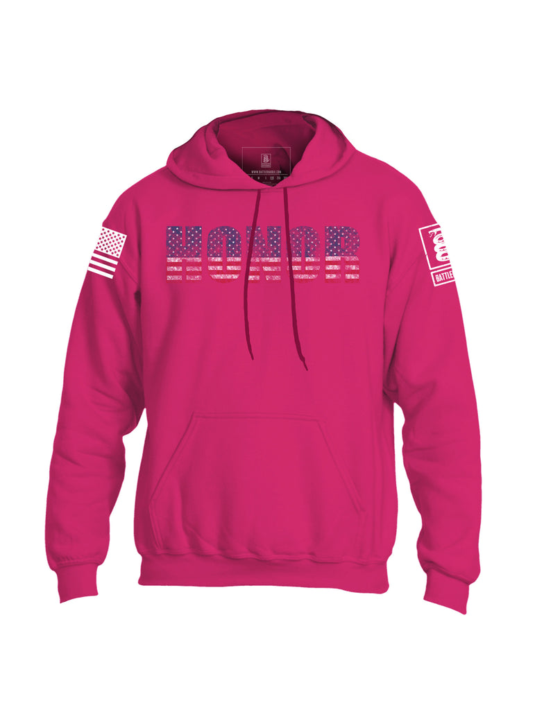 Battleraddle Honor Mens Blended Hoodie With Pockets