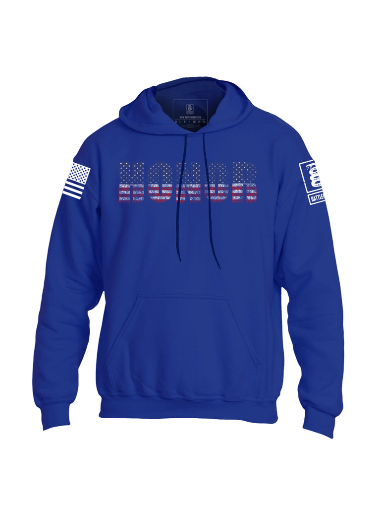 Battleraddle Honor Mens Blended Hoodie With Pockets