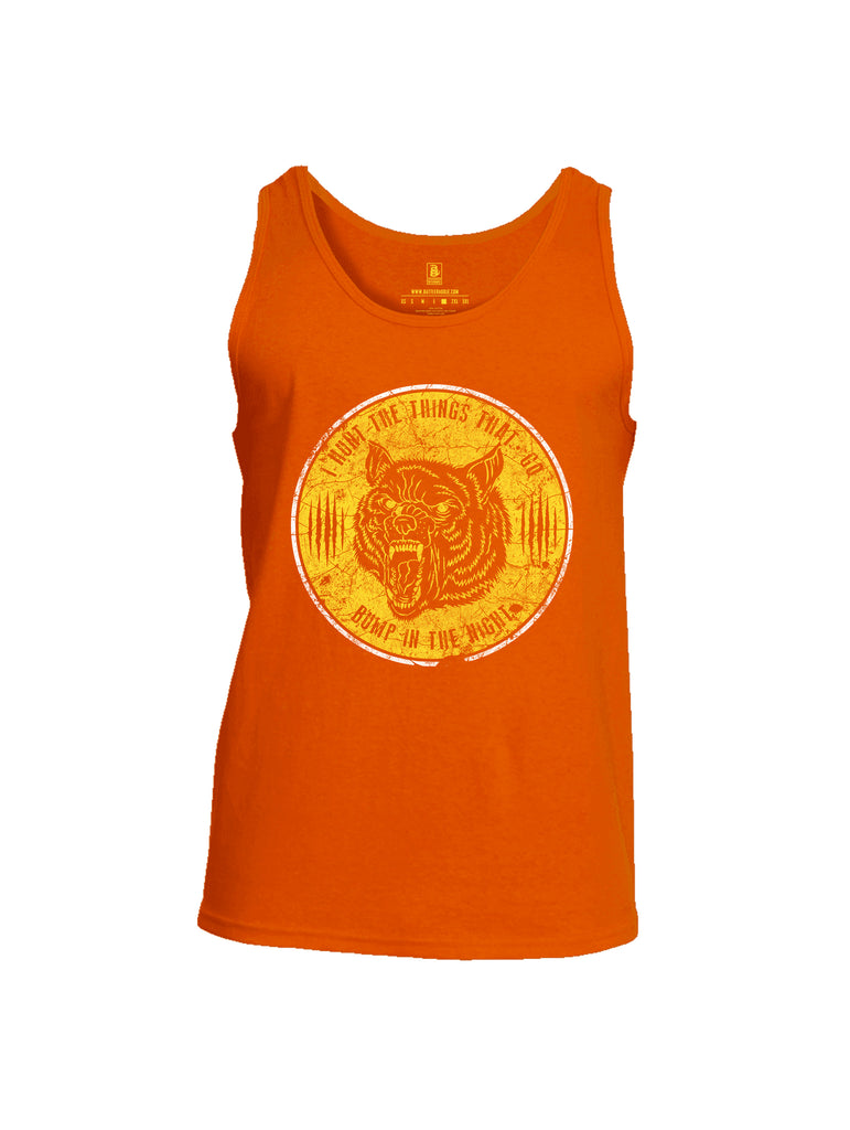 Battleraddle I Hunt The Things That Go Bump In The Night Mens Cotton Tank Top