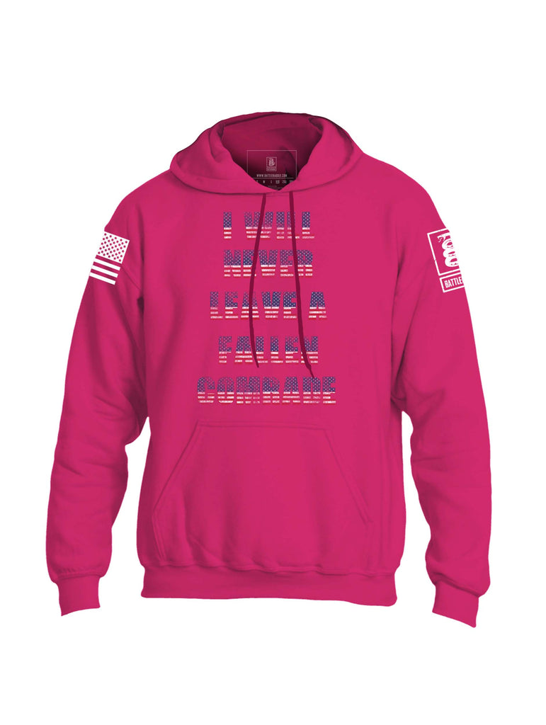 Battleraddle I Will Never Leave A Fallen Comrade Mens Blended Hoodie With Pockets
