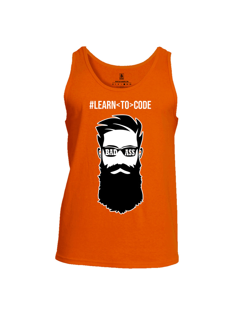 Battleraddle Learn To Code Mens Cotton Tank Top