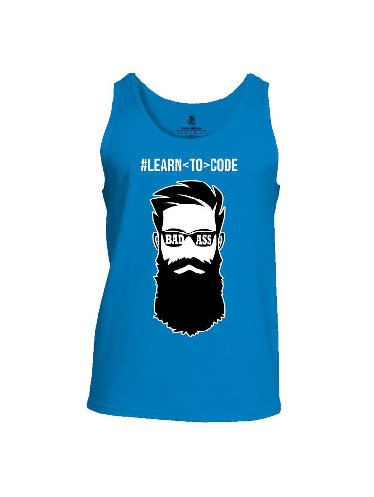 Battleraddle Learn To Code Mens Cotton Tank Top