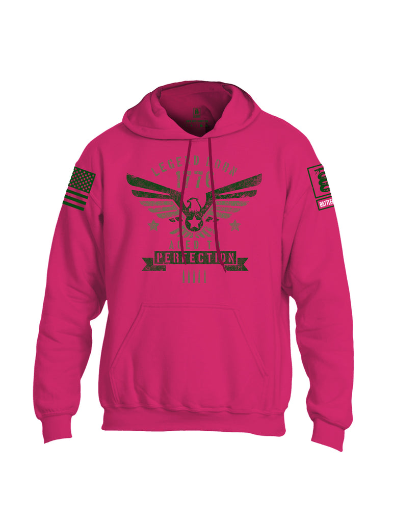 Battleraddle Legend Born 1776 Aged To Perfection Mens Blended Hoodie With Pockets