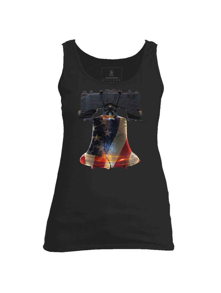 Battleraddle Liberty Bell Womens Cotton Tank Top