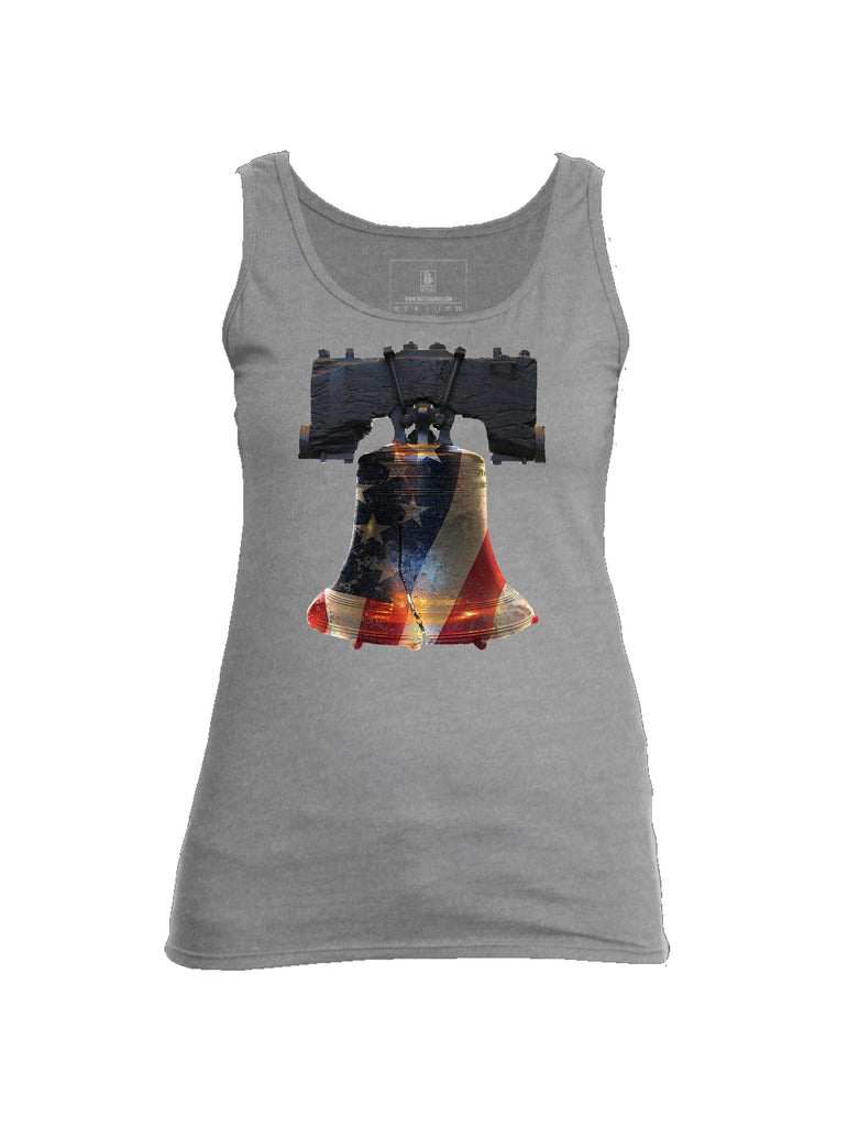 Battleraddle Liberty Bell Womens Cotton Tank Top