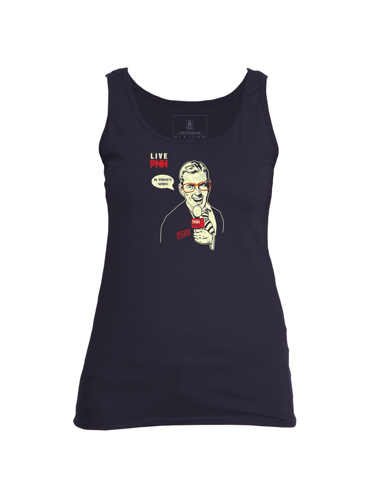 Battleraddle Live PNN In Today's News! PNN News Private Womens Cotton Tank Top