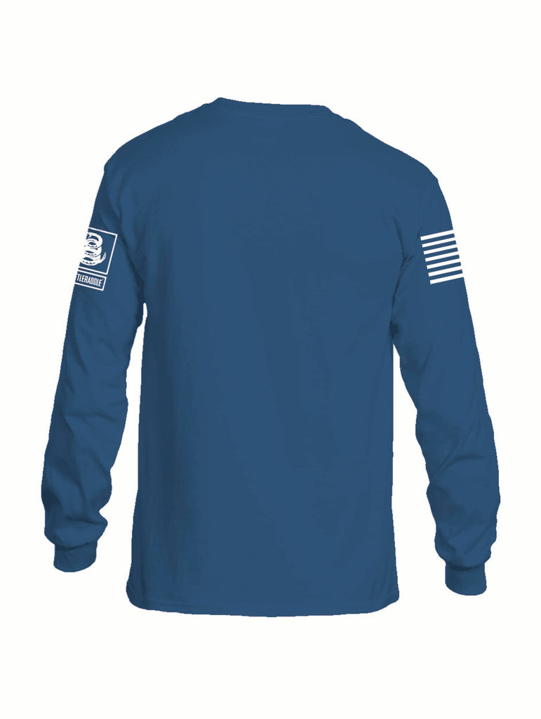 Battleraddle #NeverDUI  Mens Cotton Long Sleeve Crew Neck T Shirt - Battleraddle® LLC