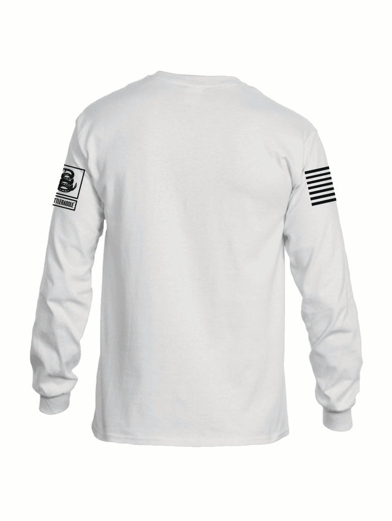 Battleraddle Out Of The Pan And In To The Fire Mens Cotton Long Sleeve Crew Neck T Shirt