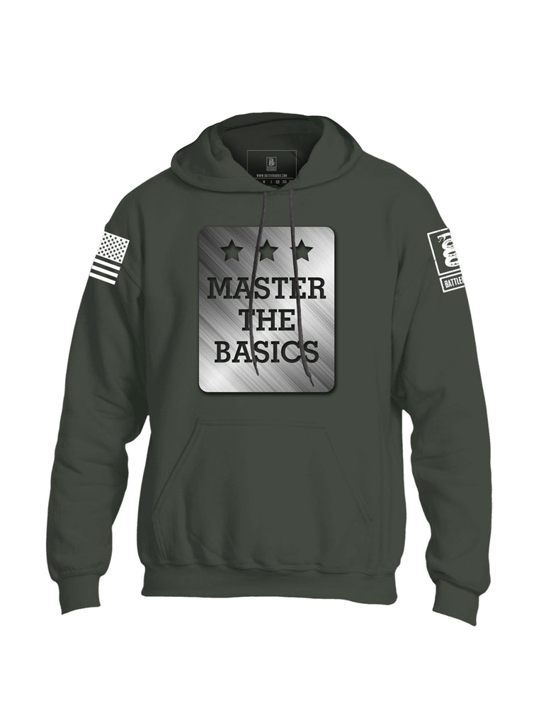 Battleraddle Master The Basics Mens Blended Hoodie With Pockets