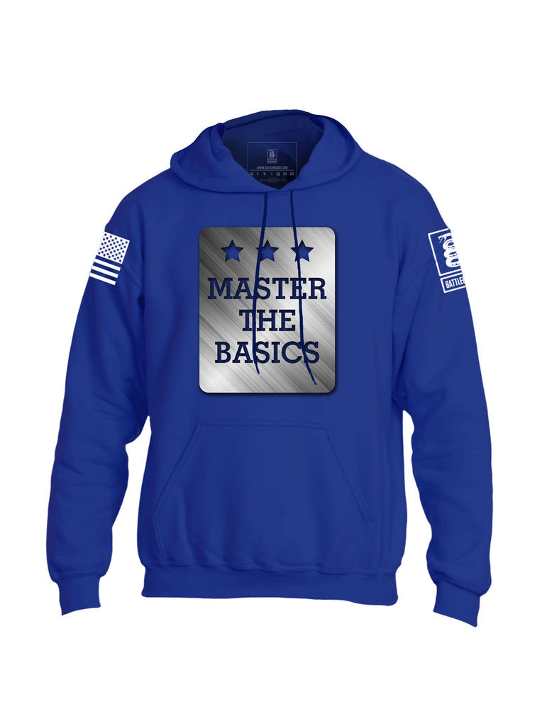 Battleraddle Master The Basics Mens Blended Hoodie With Pockets