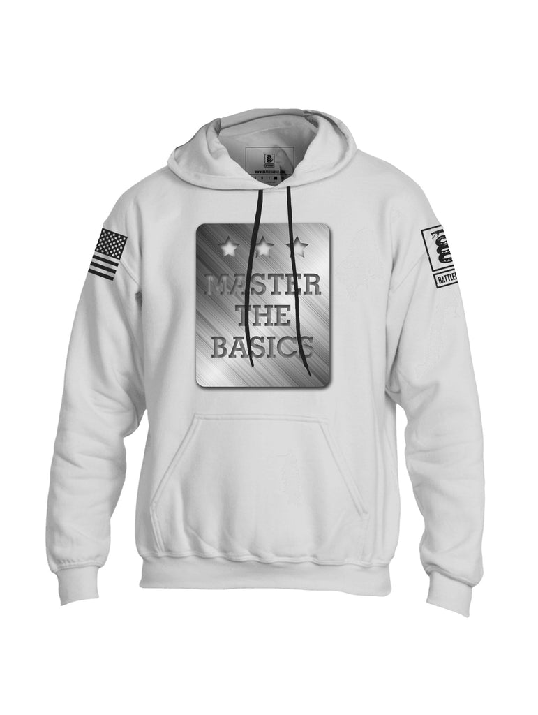 Battleraddle Master The Basics Mens Blended Hoodie With Pockets