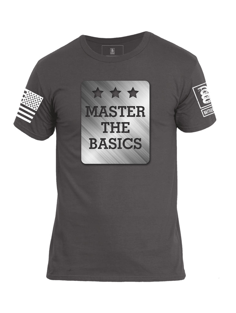 Battleraddle Master The Basics Mens Cotton Crew Neck T Shirt