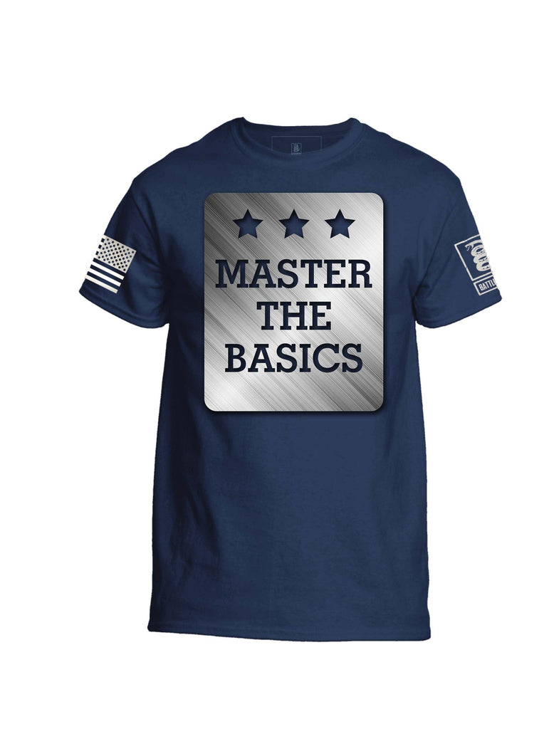 Battleraddle Master The Basics Mens 100% Battlefit Polyester Crew Neck T Shirt