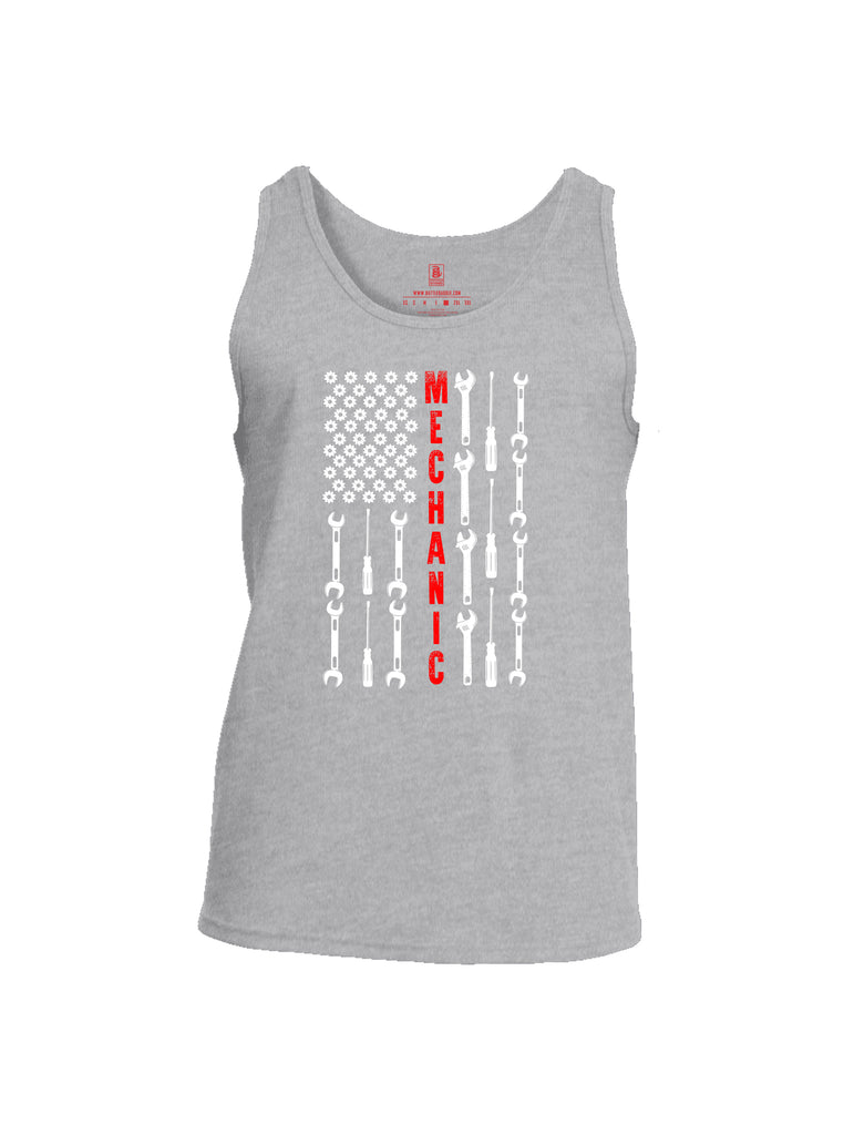 Battleraddle Mechanic Flag Mens Cotton Tank Top