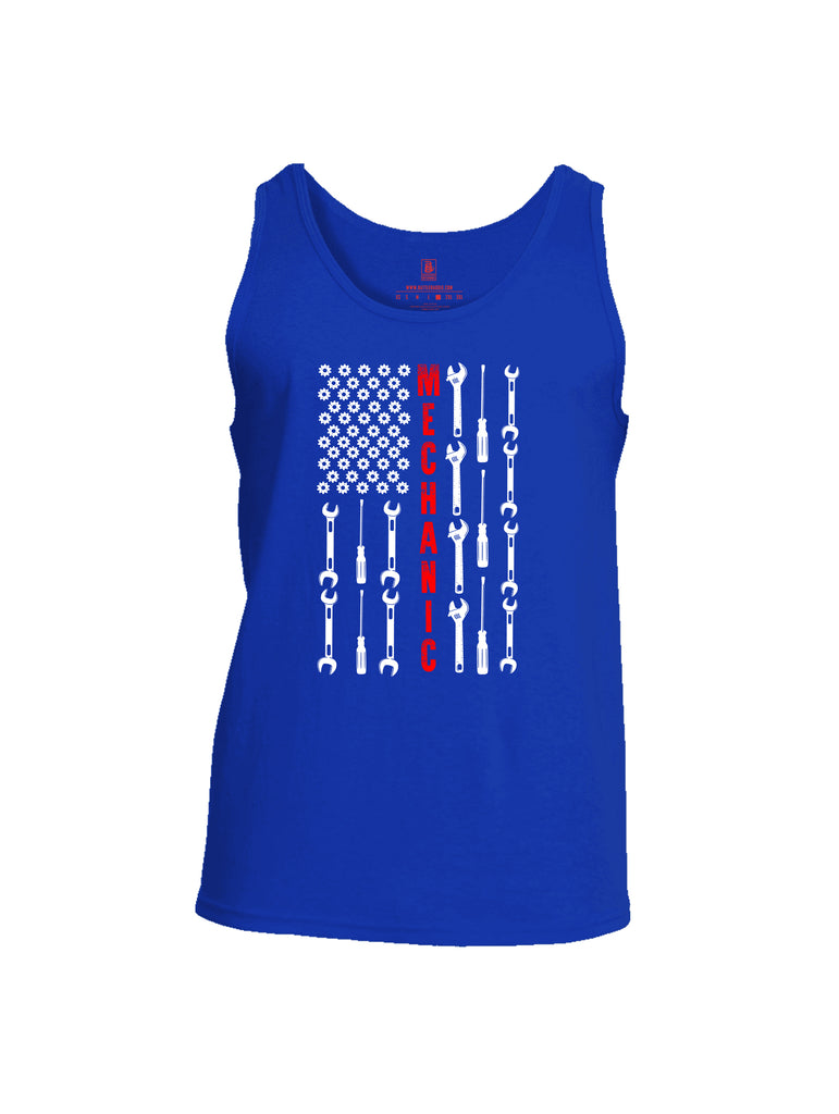 Battleraddle Mechanic Flag Mens Cotton Tank Top