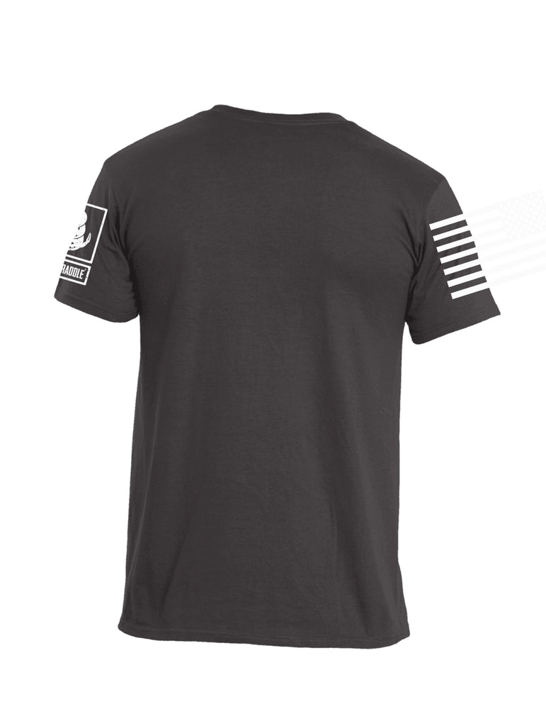 Copy of Battleraddle Support Law Enforcement Blue Line Mens Cotton T Shirt