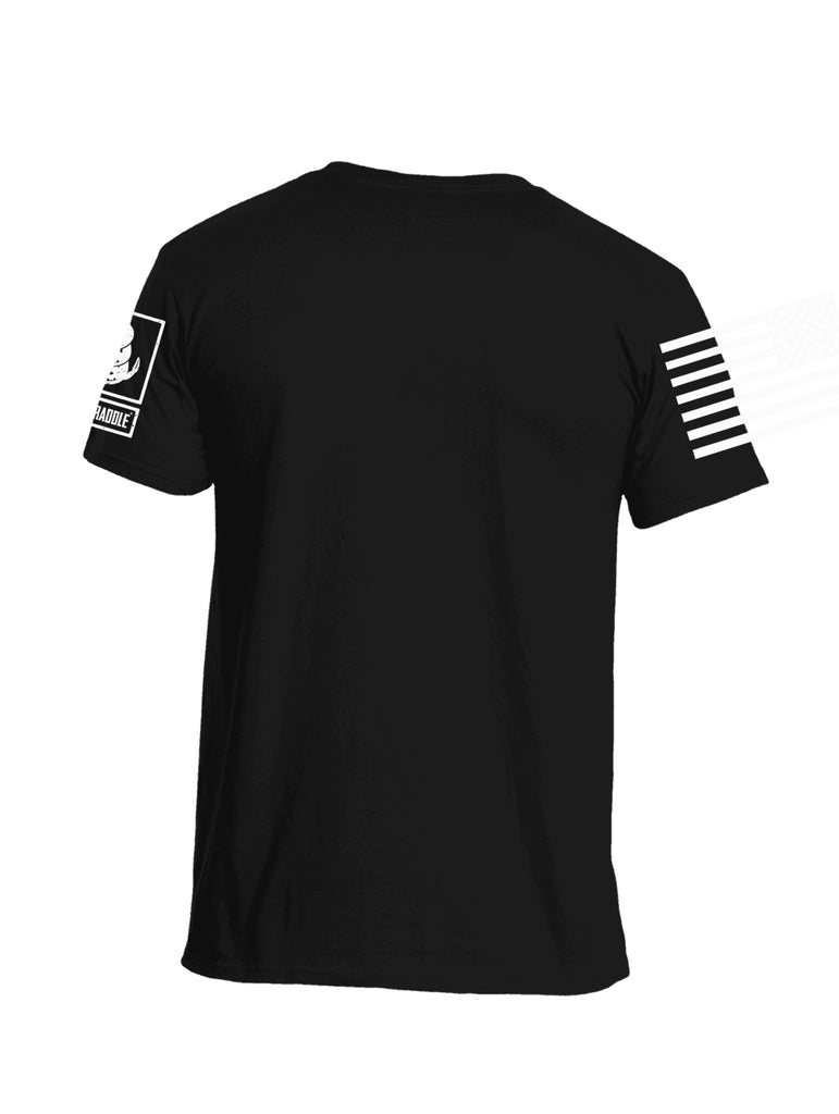 Copy of Battleraddle Support Law Enforcement Blue Line Mens Cotton T Shirt