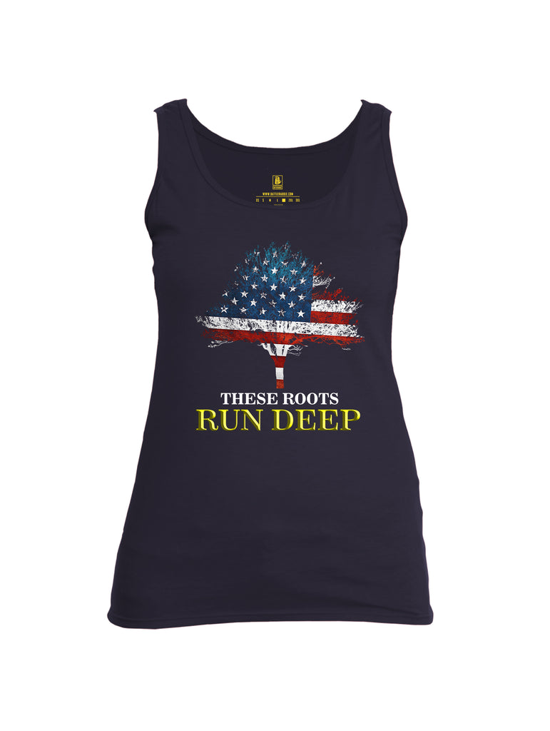 Battleraddle  These Roots Run Deep Womens Cotton Tank Top