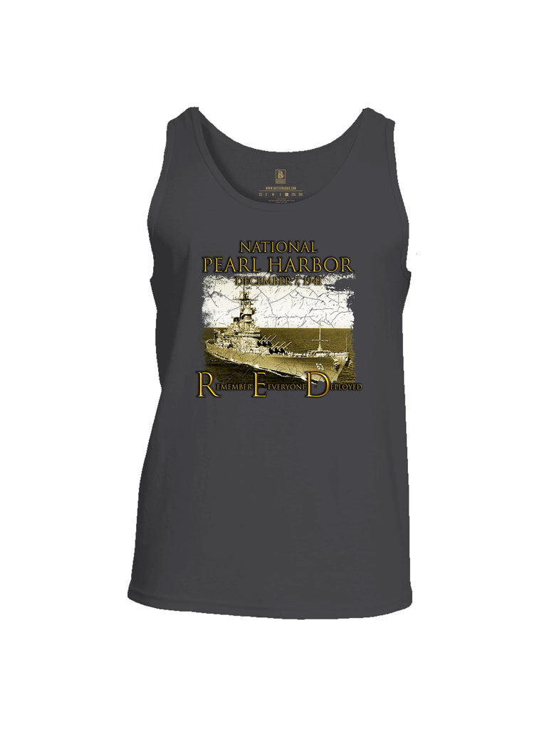 Battleraddle National Pearl Harbor Mens Cotton Tank Top