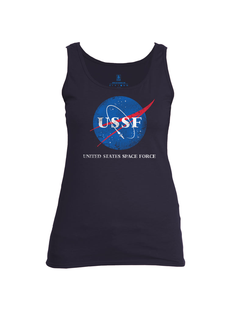 Battleraddle United States Space Force Womens Cotton Tank Top