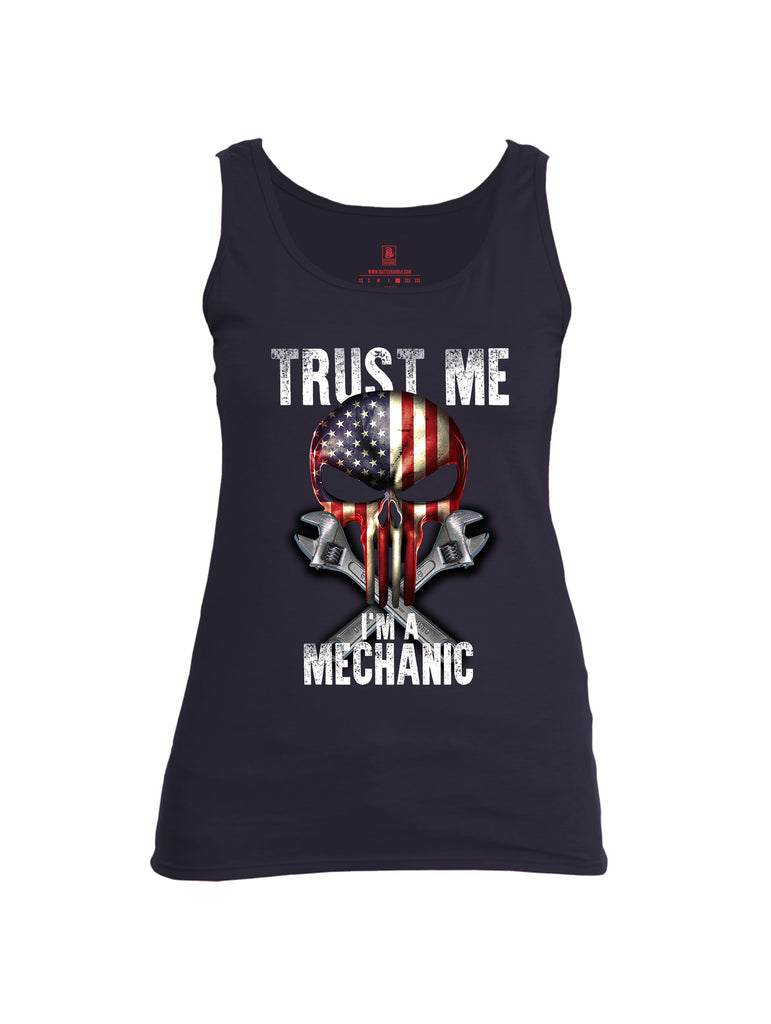 Battleraddle Trust Me I'm A Mechanic Womens Cotton Tank Top