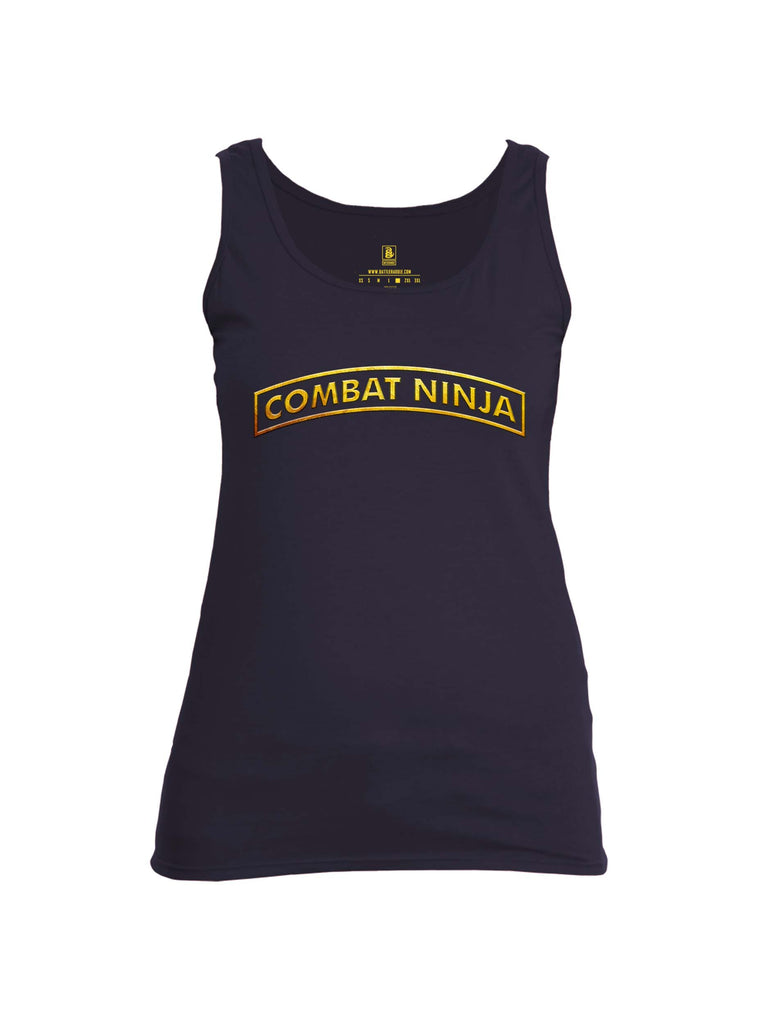 Battleraddle Combat Ninja Womens Cotton Tank Top