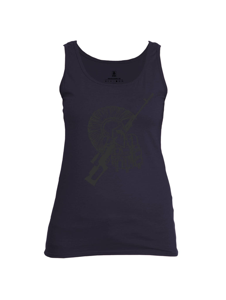 Battleraddle Vintage Spartan Womens Cotton Tank Top shirt|custom|veterans|Apparel-Womens Tank Tops-Cotton