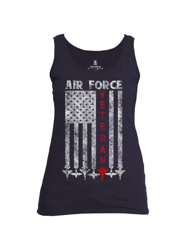 Battleraddle Air Force Veteran Womens Cotton Tank Top shirt|custom|veterans|Apparel-Womens Tank Tops-Cotton