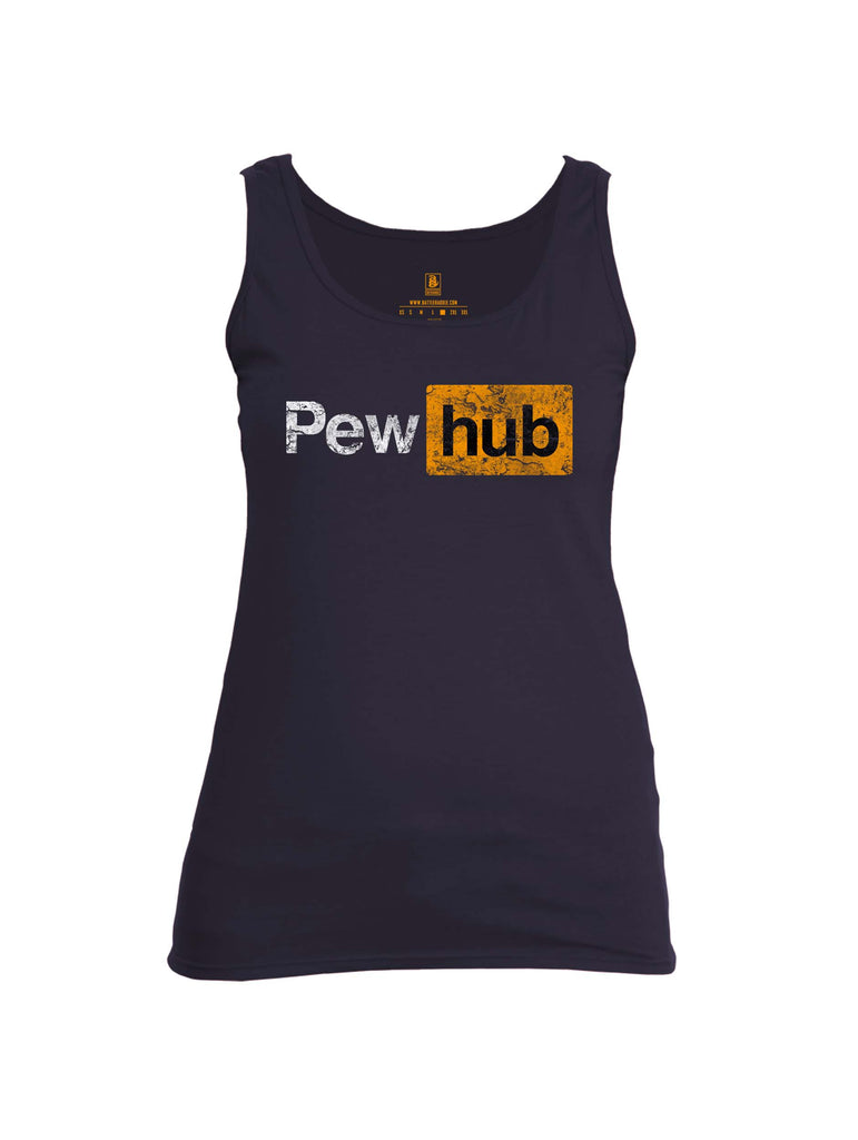 Battleraddle Pew Hub Womens Cotton Tank Top