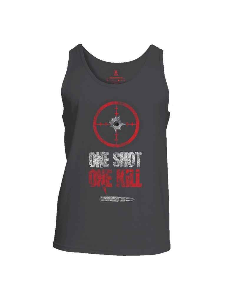 Battleraddle One Shot One Kill Mens Cotton Tank Top