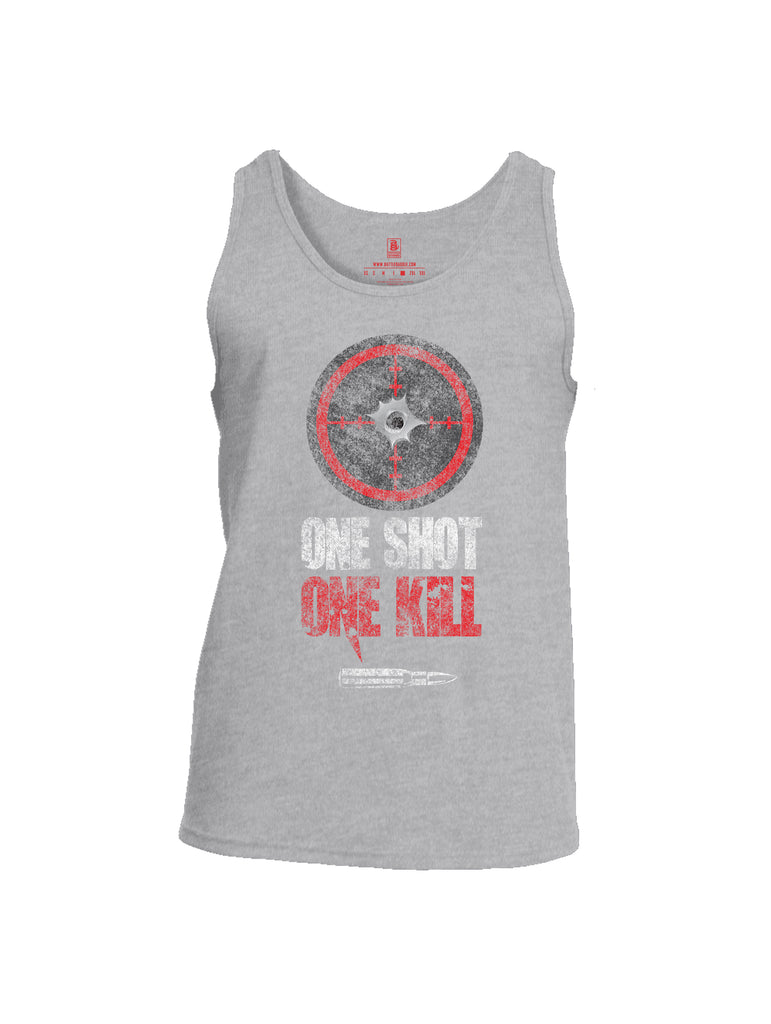 Battleraddle One Shot One Kill Mens Cotton Tank Top