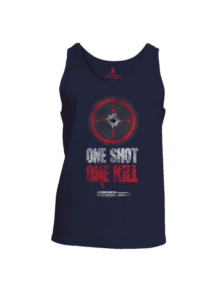 Battleraddle One Shot One Kill Mens Cotton Tank Top