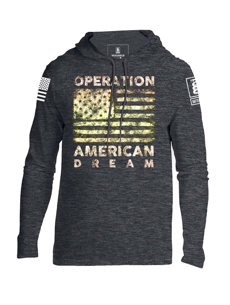 Battleraddle American Dream Patriotic Cool Mens Cotton Lightweight Hooded - Battleraddle® LLC