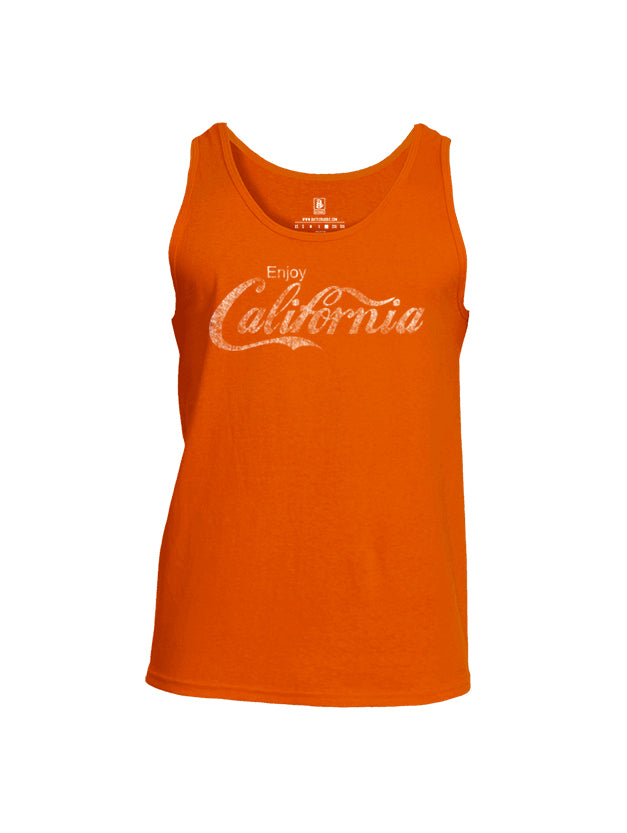 Battleraddle Enjoy California Mens Cotton Tank Top