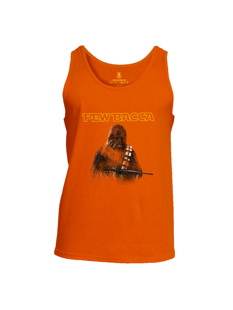 Battleraddle Pew Bacca Mens Cotton Tank Top