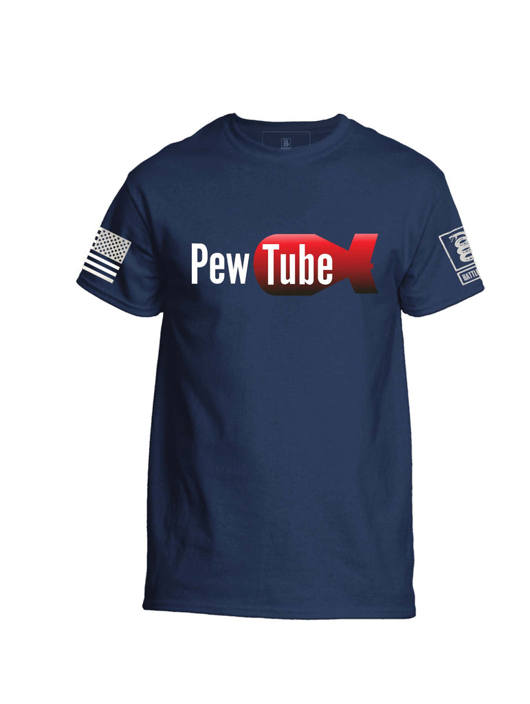 Battleraddle Pew Tube Mens 100% Battlefit Polyester Crew Neck T Shirt