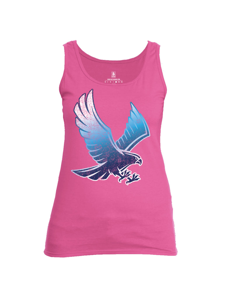 Battleraddle Blue Falcon Fuckin Buddies Over Since 1776 Womens Cotton Tank Top