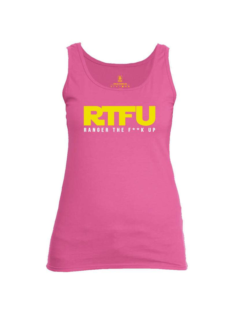 Battleraddle RTFU Ranger The F**k Up Womens Cotton Tank Top